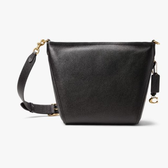 Coach Bags Coach Dufflette Pebbled Leather Shoulder Crossbody Bag